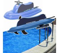 Bateau de jet ski gonflable avec scooter sous-marin, flotteur électrique motorisé de piscine, comprend rames, ailerons et pompe à air, moteur de 500 W pour des aventures aquatiques amusantes