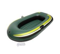 Bateau De Pêche Gonflable,1 Personne Antidérapant Flottant,Bateau gonflable Plus Flotteur | Pour Piscine Lac Rivière Pont Plage Sports nautiques en plein air Été Natation
