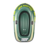 Bateau de pêche gonflable - Canoë kayak à double siège, radeau portable durable, équipement extérieur léger, motomarine stable pour adultes | Bateau gonflable pour voyage d'aventure de pêche en mer de