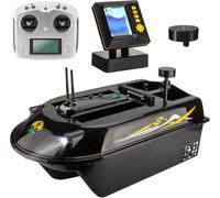 Bateau de pêche intelligent à télécommande professionnel avec sonar détecteur de poissons, navigation automatique, haute capacité de charge, longue portée, haute vitesse, suivi GPS, pêche en eau salée