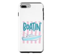 Bateau de pêche rétro pour Loisirs Aquatiques Coque pour iPhone 7 Plus/8 Plus