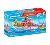 Playmobil® ACT!ON HEROES Bateau de pompier 71598