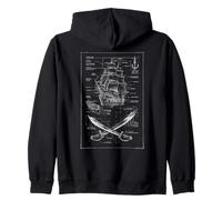 Bateau de Sauvetage pour Bateau Pirate Sweat à Capuche