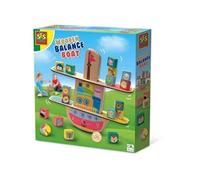 SES Creative Jeu d'adresse Bateau d'équilibre en bois 02309 – Amusant pour tous les âges