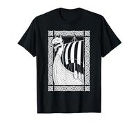 Bateau-Dragon des Hommes du Nord - Vikings T-Shirt