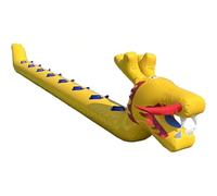 Bateau Dragon Gonflable pour Team Building, Fun Outdoor Indoor Jeux avec Pompe à Air pour Fêtes et Événements