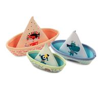 Lilliputiens Three Jungle Boats One Size
