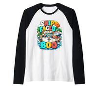 Bateau Face à Mon Boo Funny Halloween Cruise Couple Manche Raglan