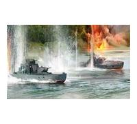 Bateau Fluvial Blindé Soviétique Zvezda 1/350 G