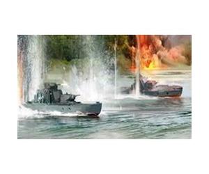 Bateau Fluvial Blindé Soviétique Zvezda 1/350 G