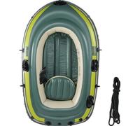 bateau gonflable 2 personnes, kayak en PVC -Résistant à la pression Air Fast Inflation Deflation pour la pêche en surf décontractée