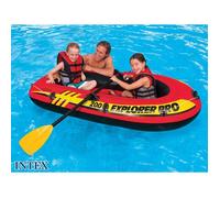 Bateau gonflable 2 places INTEX EXPLORER PRO 200 - Dimensions 193 x 10 x 38 cm - Vinyle bleu