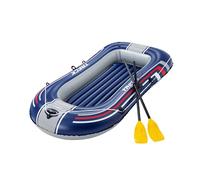 Bateau Gonflable Hydro-Force™ Treck X1 228 x 121 x 32 cm avec 2 rames et Un gonfleur à Pied