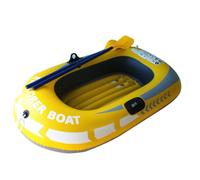 Bateau gonflable - Kayak compact en PVC pour 1/2 personne avec design pliable, bateau de pêche léger pour raft de rivière | Canoë flottant gonflable pour les aventures en plein air, les voyages en lac