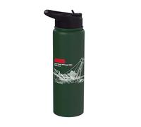 Bateau Jaws Amity Island Stainless Steel Insulated Water Bottle