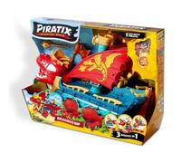 Bateau jouet tout terrain - Dragon Ship - 3 en 1: Terre, Mer et Air - Mode dragon transformable