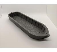 Bateau long bateau | 28 mm échelle 1/56 miniature | RPG Figurine de table Modélisation de paysage Wargaming Fantasy Diorama Wargames Model Paysage Terrain Scatter Jeu de rôle Imprimé 3D Peintable