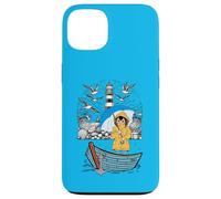 Bateau Maritime Bateau Bateau à rames Fille Enfant Phare Coque pour iPhone 13