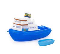 Bateau Mouette avec canot de sauvetage 19cm