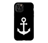 Bateau Nautique Vintage Vieilli Blanc Bateau Ancre Voile Coque pour iPhone 11 Pro