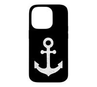 Bateau Nautique Vintage Vieilli Blanc Bateau Ancre Voile Coque pour iPhone 14 Pro