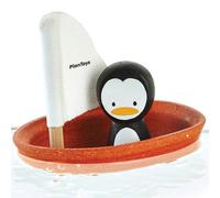Plan Toys Jouet bateau à voile 8854740057112 Pingouin en bois Taille unique