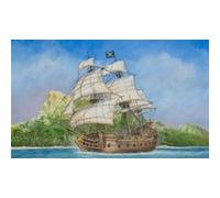 Bateau Pirate Black Swan Zvezda 1/350 G