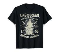 Bateau Pirate Nautique Voilier King Of The Ocean T-Shirt