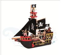 Jouet - LE TOY VAN - Bateau de Barberousse - En bois et tissu - Garçon - A partir de 3 ans