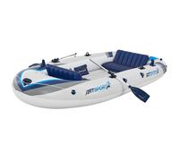 Bateau pneumatique Bateau à aubes avec deux bancs - 3,22 m Gris