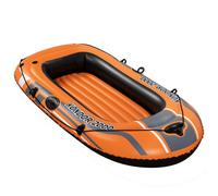 Bestway Kondor 2000 Bateau Gonflable en Caoutchouc pour 1 Adulte et 1 Enfant Orange 1,88 m x 98 cm