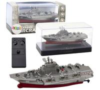 Bateau pneumatique Leantoys Bateau militaire télécommandé RC Argent 15 cm LEAN Toys