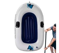 Bateau Pneumatique - Radeau De Dériveur Durable | Kayak Portatif, Bateau Flottant Léger pour Adultes, Canotage en Rivière, Visite du Lac, Sports Nautiques en Plein Air, Camping, Pêche, Exploration De