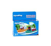 AquaPlay Bateau porte-conteneurs et de transport 8700000271 – 2 bateaux et conteneurs, dès 3 ans