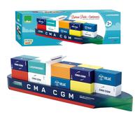 Vilac Jouet bateau porte-conteneurs Jacques Saadé CMA CGM