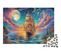Bateau Puzzle 1000 Pièces pour Adultes Et EnfFourmis Difficile DIY Jigsaw Puzzle Casse-tête De Jeu Familial Jouets De Défi 52x38cm/1000pcs