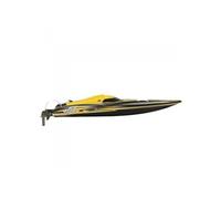 Bateau radiocommandé Alpha brushless 1060mm 4-6S jaune 2,4GHz électrique