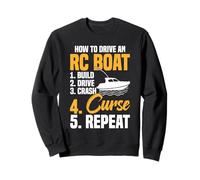 Bateau radiocommandé commandé à Distance Sweatshirt