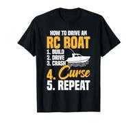 Bateau radiocommandé commandé à Distance T-Shirt