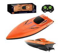 Bateau RC 2,4 GHz - Bateau de course rapide, sous- télécommandé, jouet | Bateau de course pour action aquatique, accessoire de sous-marin, véhicule télécommandé avec fonction haute vitesse pour