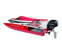 Bateau RC débutant motorisé - AMEWI - F1 Mad Shark V2 - Brushless - Extérieur - Blanc