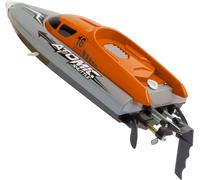 Bateau RC, vitesse maximale 30KM/H, contrôle 4 canaux, IPV7 étanche, 02