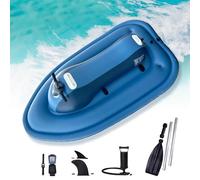 Bateau réaction gonflable électrique,autonomie 130 minutes,vitesse 3-9km/h | Capacité 330lb,scooter détachable,moteur 500W,batterie 10000mah,jet ski gonflable,for adultes et enfants