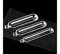 Bateau semi-circulaire en quartz haute température for laboratoire - 1 compteur de soufre, fonctionnement à chaud, spécifications multiples((10)100x30x15mm)