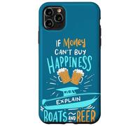 Bateau Si l'argent ne Peut Pas Acheter Le Bonheur, expliquez Les Bateaux et la bière Coque pour iPhone 11 Pro Max