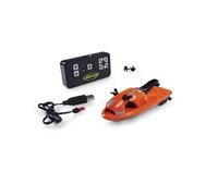 Bateau télécommandé - Carson - Nano Racer - 220 mm - Orange - Télécommande 2,4 GHz - Autonomie 15 min - Charge 30 min