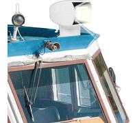 Bateau Télécommande Projecteur, puissance 100W, distance d'éclairage 800m, rotation multi-angle, BLANC