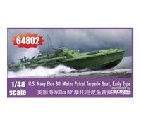 Bateau Torpilleur De Patrouille À Moteur Elco 80, Type Ancien - Maquette De Bateau I Love Kits 9334802-I Love Kit