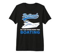 Bateau Voile Mon Plan de Retraite Mon Bateau T-Shirt Haut de Gamme