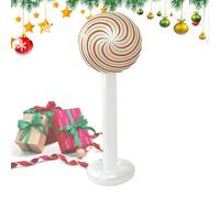 Bateaux gonflables de Noël | Grands ballons de vacances | Accessoires de sucettes gonflables géants pour décoration intérieure et extérieure | Décoration de Noël pour cour, terrasse, jardin, pelouse